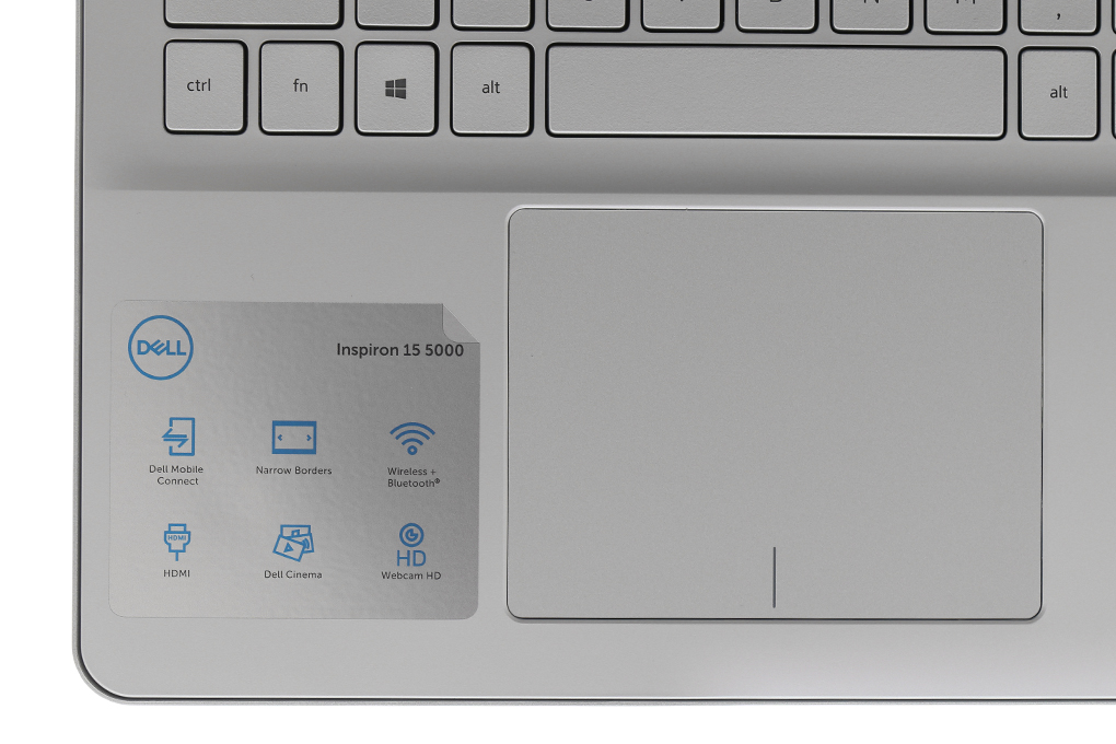 Laptop Dell Inspiron 5584 i3 8145U/4GB/1TB/Win10 (70186849) Màu Bạc