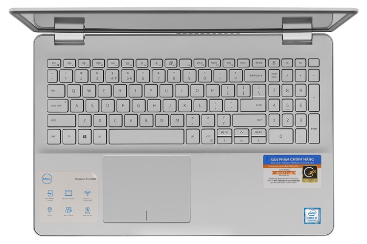 Laptop Dell Inspiron 5584 i3 8145U/4GB/1TB/Win10 (70186849) Màu Bạc