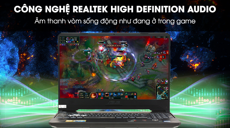 Laptop Asus Gaming FX505GE i7 8750H/8GB/512GB/4GB GTX1050Ti/Win10 (AL440T)