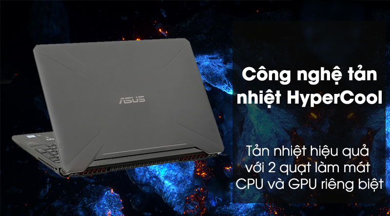 Laptop Asus Gaming FX505GE i7 8750H/8GB/512GB/4GB GTX1050Ti/Win10 (AL440T)