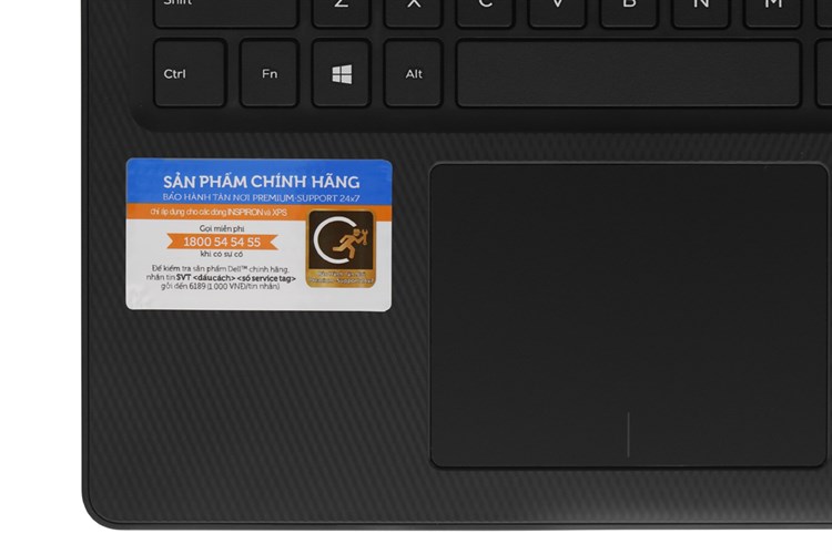 Laptop Dell Inspiron 3581 i3 7020U/4GB/1TB/2GB AMD 520/Win10 (N5I3150W) Màu Đen