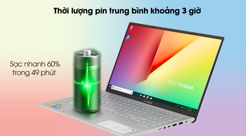 Laptop Asus VivoBook A512F i5 8265U/8GB/512GB/2GB MX250/Win10 (EJ222T)