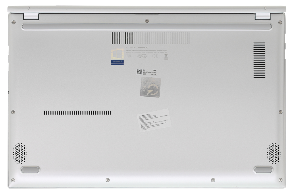 Laptop Asus VivoBook A512F i5 8265U/8GB/512GB/2GB MX250/Win10 (EJ222T) Màu Bạc