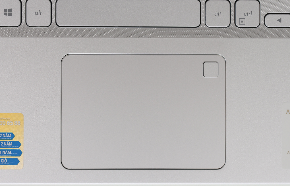 Laptop Asus VivoBook A512F i5 8265U/8GB/512GB/2GB MX250/Win10 (EJ222T) Màu Bạc