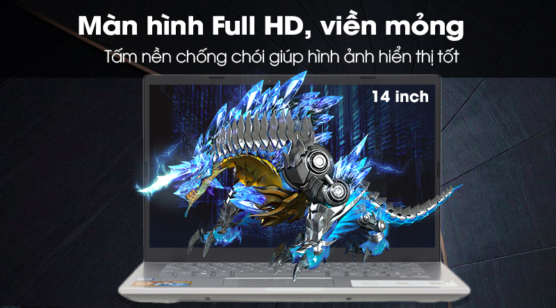 Laptop Asus VivoBook X409FA i5 8265U/8GB/1TB/Win10 (EK138T)