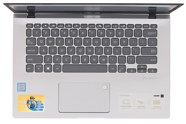Laptop Asus VivoBook X409FA i5 8265U/8GB/1TB/Win10 (EK138T) Màu Bạc