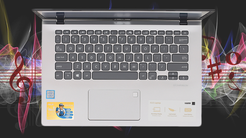 Laptop Asus Vivobook X409F mang đến công nghệ âm thanh SonicMaster độc quyền