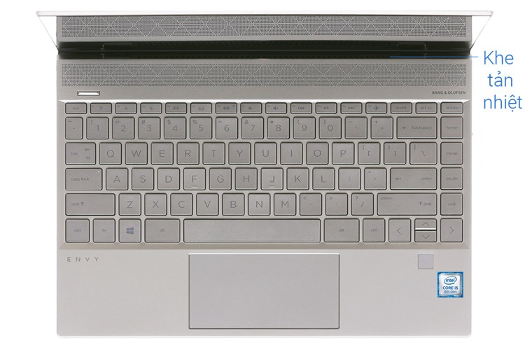 Laptop HP Envy 13 aq0026TU i5 8265U/8GB/256GB/Win10 (6ZF38PA) Màu Vàng