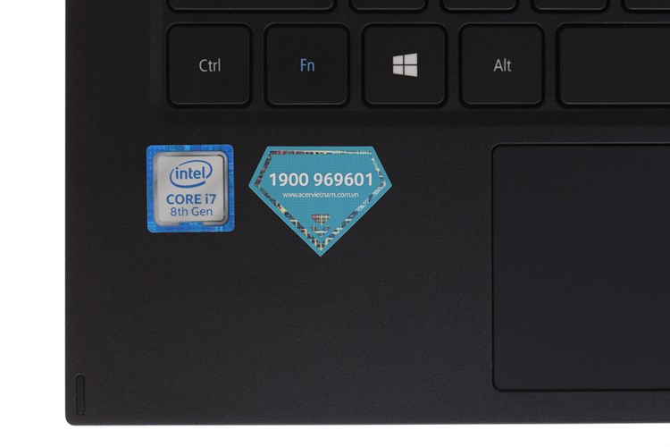 Laptop Acer Swift 7 SF714 52T 76C6 i7 8500Y/16GB/512GB/Touch/Túi/Win10 (NX.H98SV.001) Màu Đen