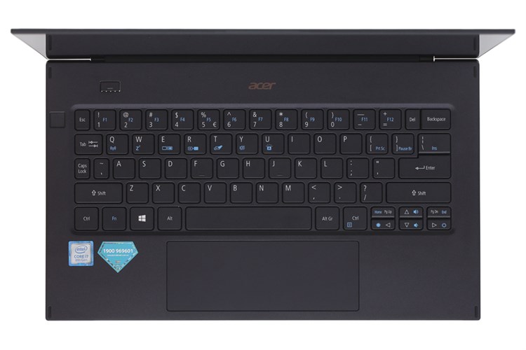 Laptop Acer Swift 7 SF714 52T 76C6 i7 8500Y/16GB/512GB/Touch/Túi/Win10 (NX.H98SV.001) Màu Đen