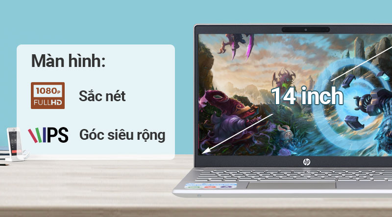 Laptop HP Pavilion 14 ce2035tu i3 8145U/4GB/1TB/Win10 (6YZ18PA)