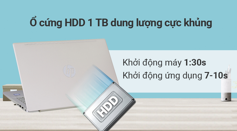 Ổ cứng HDD trên laptop HP Pavilon 14 ce2035tu i3 (6YZ18PA)