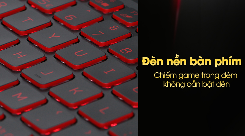 Laptop Acer Nitro AN515 54 71HS i7 9750H/8GB/256GB/4GB GTX1650/Win10 (NH.Q59SV.018)