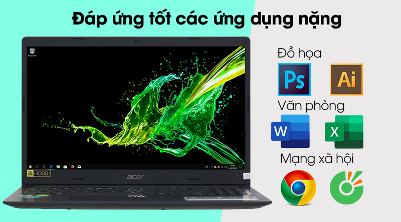 Laptop Acer Aspire A315 55G 78Q1 i7 8565U/8GB/512GB/2GB MX230/Win10 (NX.HEDSV.003)