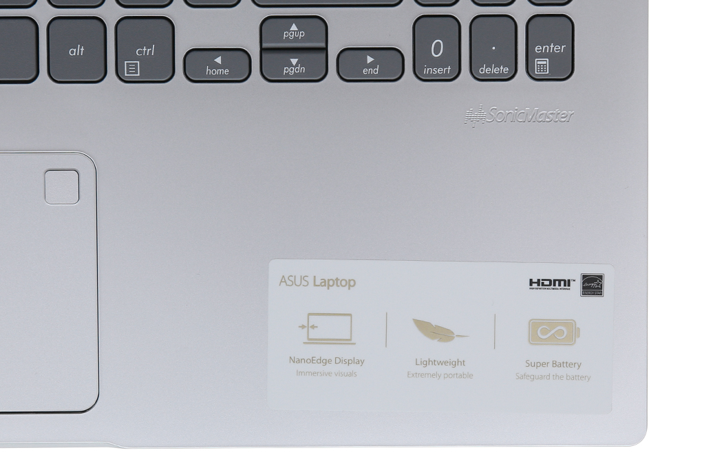 Laptop Asus VivoBook X509FJ i7 8565U/8GB/512GB/2GB MX230/Win10 (EJ133T) Màu Bạc