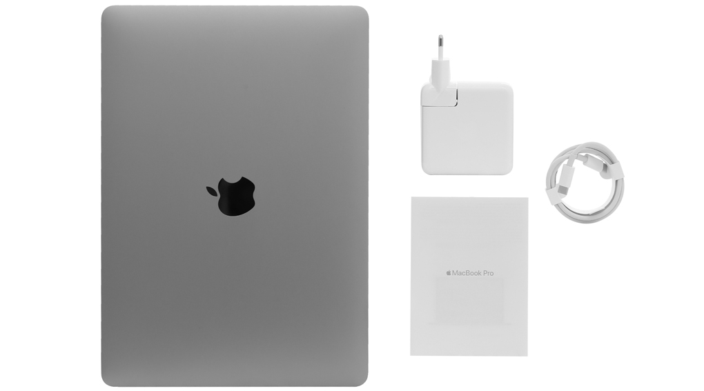 Bộ sản phẩm gồm: Sách hướng dẫn, Thùng máy, Sạc Laptop Apple