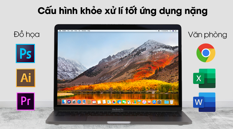 Laptop Apple Macbook Pro Touch 2019 i5 1.4GHz/8GB/128GB (MUHN2SA/A)