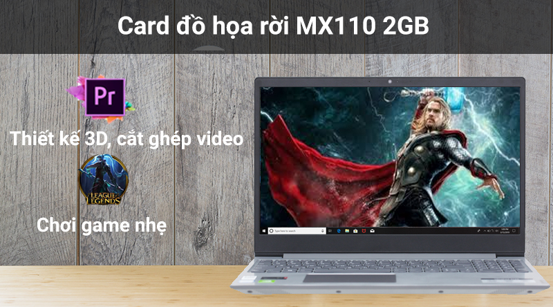 Laptop Lenovo Ideapad S145 15IWL i5 8265U/8GB/256GB/2GB MX110/Win10 (81MV00T9VN)