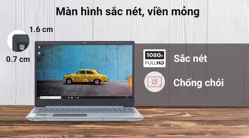 Laptop Lenovo Ideapad S145 15IWL i5 8265U/8GB/256GB/2GB MX110/Win10 (81MV00T9VN)