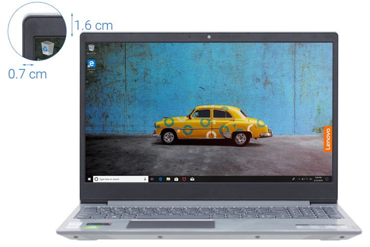 Laptop Lenovo Ideapad S145 15IWL i5 8265U/8GB/256GB/2GB MX110/Win10 (81MV00T9VN) Màu Xám