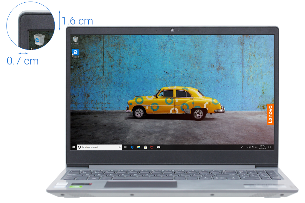 Laptop Lenovo Ideapad S145 15IWL i7 8565U/8GB/512GB/2GB MX110/Win10 (81MV00TAVN) Màu Xám