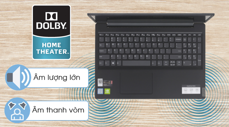 Laptop Lenovo Ideapad S145 15IWL i3 8145U/4GB/256GB/2GB MX110/Win10 (81MV00SXVN)