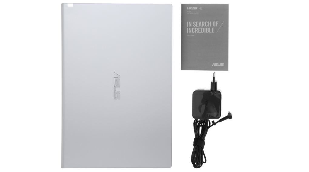 Bộ sản phẩm gồm: Sách hướng dẫn, Thùng máy, Sạc Laptop Asus