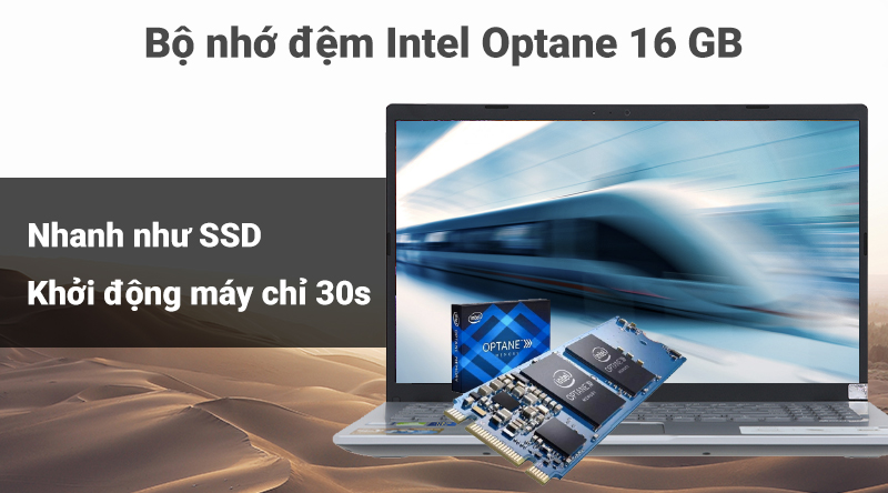 Bộ nhớ đệm Intel Optane Laptop ASUS VivoBook X509FJ i5 (EJ132T)