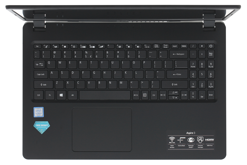Laptop Acer Aspire 3 A315 54K 30FK i3 7020U/4GB/1TB/Win10 (NX.HEESV.003) Màu Đen