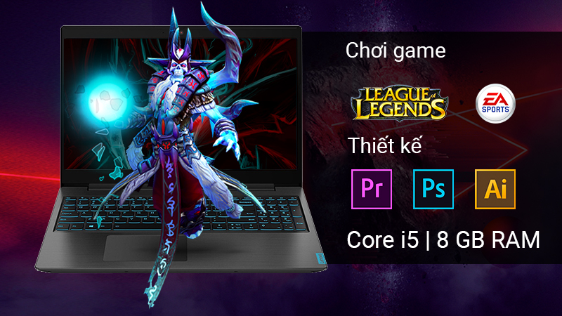 Laptop Lenovo Ideapad L340 15IRH i5 9300H/8GB/1TB/3GB GTX1050/Win10 (81LK00FAVN)