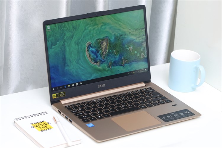 Laptop Acer Swift SF114 32 P8TS N5000/4GB/64GB/Win10 (NX.GXQSV.001) Màu Vàng