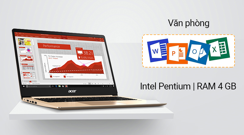 Chip Intel Pentium mang lại cấu hình tầm trung