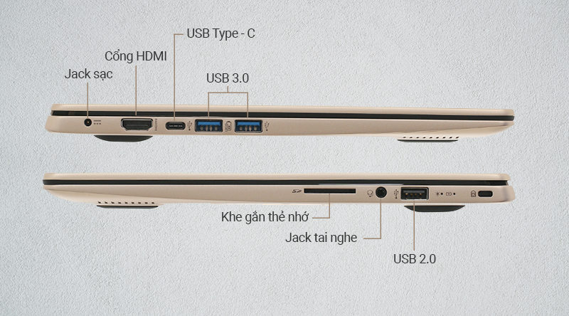 Laptop Acer Swift là sự kết hợp của các chuẩn kết nối phổ biến hiện nay Laptop Acer Swift là sự kết hợp của các chuẩn kết nối phổ biến hiện nay