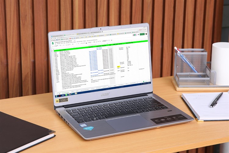 Laptop Acer Swift 3 SF314 56 50AZ  i5 8265U/8GB/256GB/Win10(NX.H4CSV.008) Màu Bạc