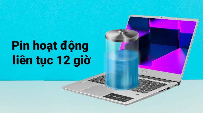 Laptop Acer Swift 3 SF314 56 596E i5 8265U/4GB/256GB/Win10 (NX.H4CSV.006)