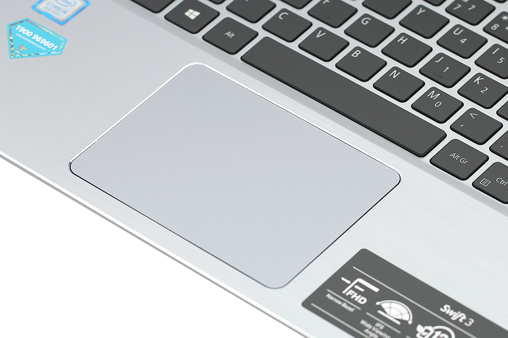 Laptop Acer Swift 3 SF314 56 596E i5 8265U/4GB/256GB/Win10 (NX.H4CSV.006) Màu Bạc