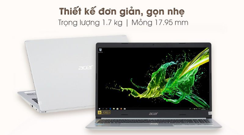 Laptop Acer Aspire A515 54 59KT i5 8265U/4GB/1TB/Win10 (NX.HFNSV.009)