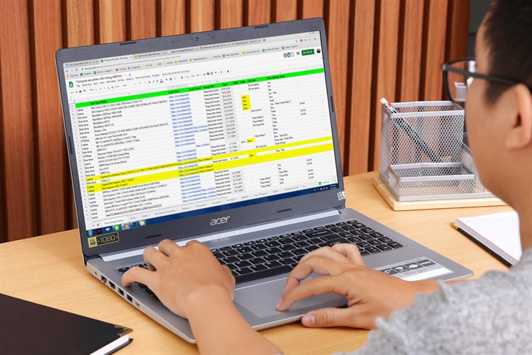 Laptop Acer Aspire A515 54 59KT i5 8265U/4GB/1TB/Win10 (NX.HFNSV.009) Màu Bạc