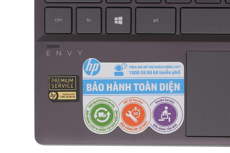 Laptop HP Envy x360 ar0071AU R5 3500U/8GB/256GB/Touch/Win10 (6ZF30PA) Màu Đen