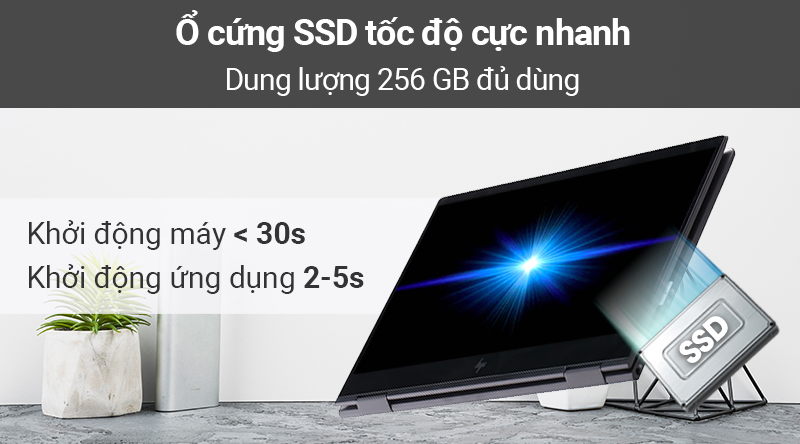 Laptop HP Envy x360 ar0072AU R7 3700U/8GB/256GB/Touch/Win10 (6ZF34PA)