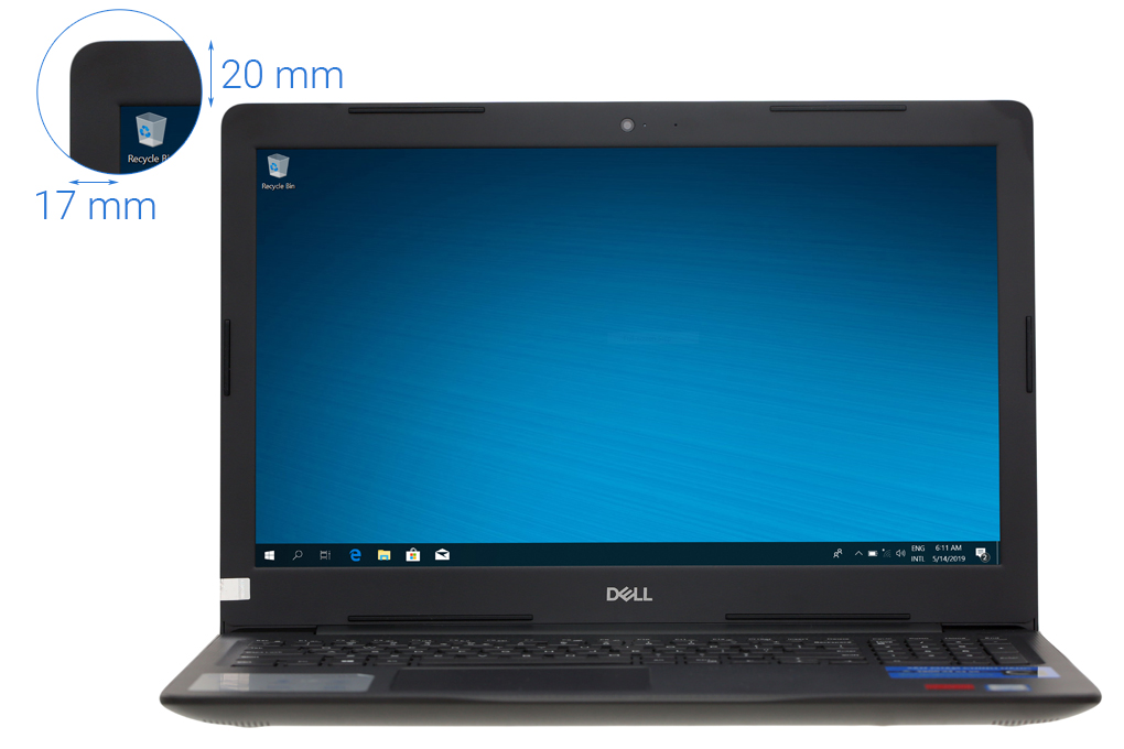 Laptop Dell Vostro 3580 i3 8145U/4GB/1TB/Win10 (V5I3058W) - 4