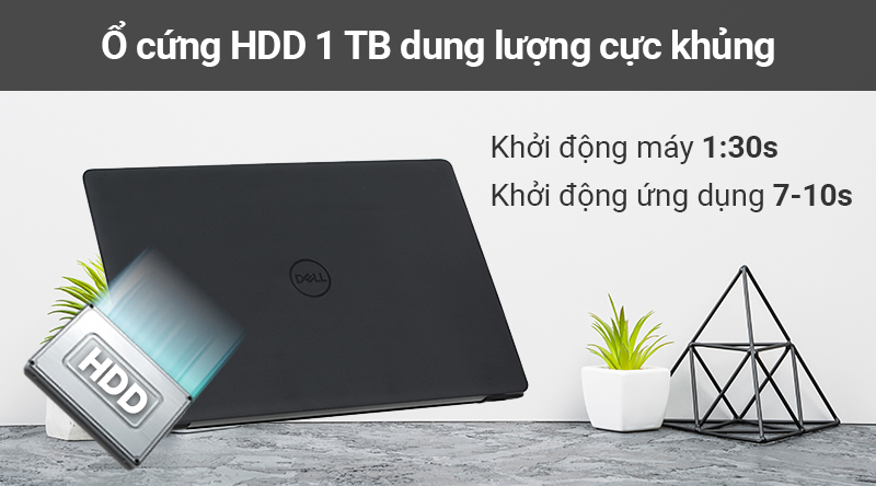 Laptop Dell Vostro 3580 i5 8265U/4GB/1TB/2GB AMD520/Win10 (P75F010V80I)