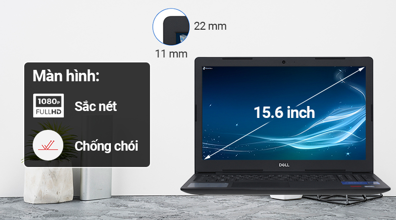 Laptop Dell Vostro 3580 i5 8265U/4GB/1TB/2GB AMD520/Win10 (P75F010V80I)