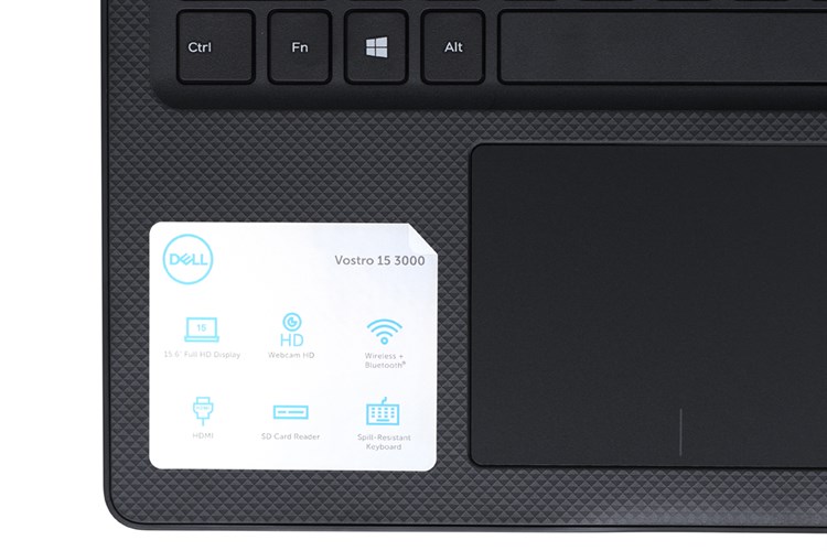 Laptop Dell Vostro 3580 i5 8265U/4GB/1TB/2GB AMD520/Win10 (P75F010V80I) Màu Đen