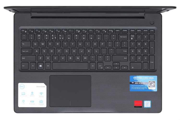 Laptop Dell Vostro 3580 i5 8265U/4GB/1TB/2GB AMD520/Win10 (P75F010V80I) Màu Đen