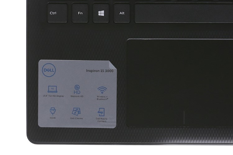 Laptop Dell Inspiron N3580 i5 8265U/4GB/1TB/Win10 (P75F106N80I) Màu Đen