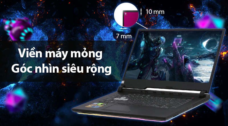 Laptop Asus Gaming ROG Strix G531 i7 9750H/8GB/512GB/120Hz/6GB RTX2060/Win10 (VAL218T)