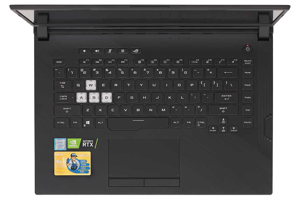Laptop Asus Gaming ROG Strix G531 i7 9750H/8GB/512GB/120Hz/6GB RTX2060/Win10 (VAL218T) - 4