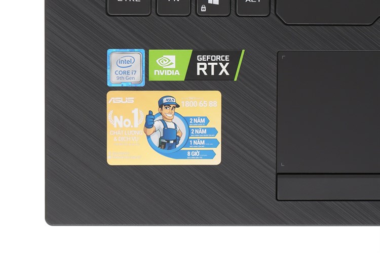 Laptop Asus Gaming ROG Strix G531 i7 9750H/8GB/512GB/120Hz/6GB RTX2060/Win10 (VAL218T) Màu Đen