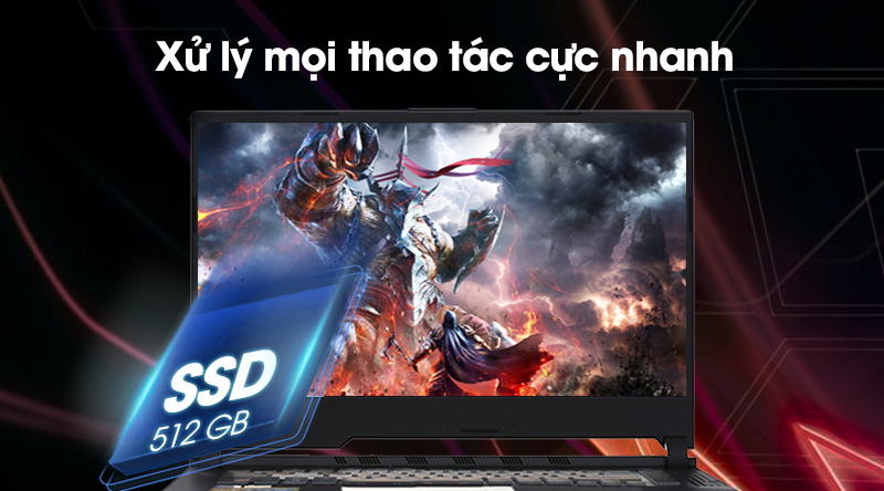 Laptop Asus ROG G531 xử lý thông tin cực nhanh